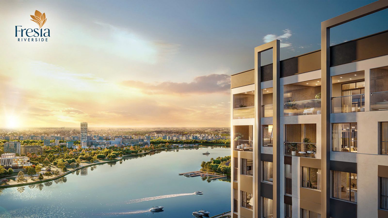 view sông tuyệt đẹp tại Fresia Riverside
